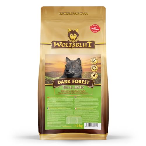 Produktbild von Wolfsblut Dark Forest Small Breed Trockenfutter - 3 x 2 kg