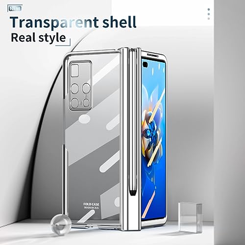 Coque Huawei Mate X2 protection intégrale antichoc rigide béquille argent - 2
