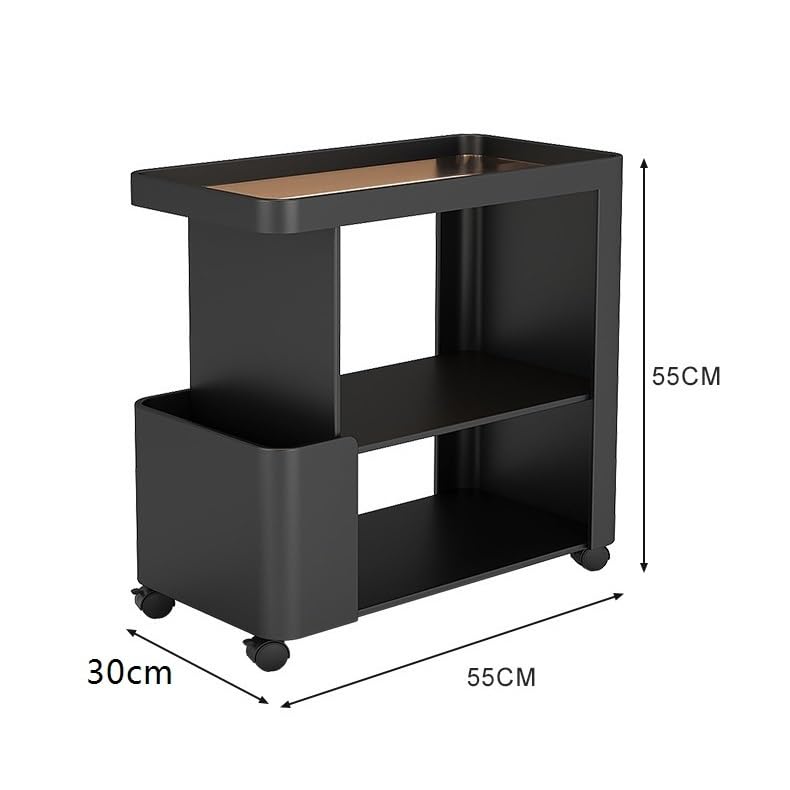 Support de rangement pour collations et table de salon mobile - 3