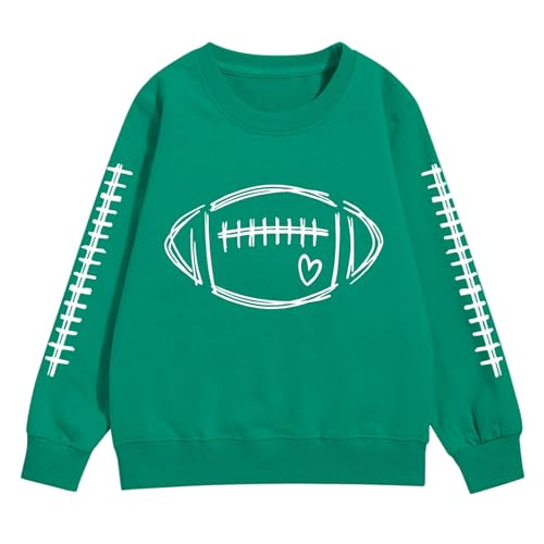 Girls Baseball Pullover Sweatshirts Oversized Long Sleeve Casual Tops Teen Kids Cute Sweatshirts Clothes School Hoodie2