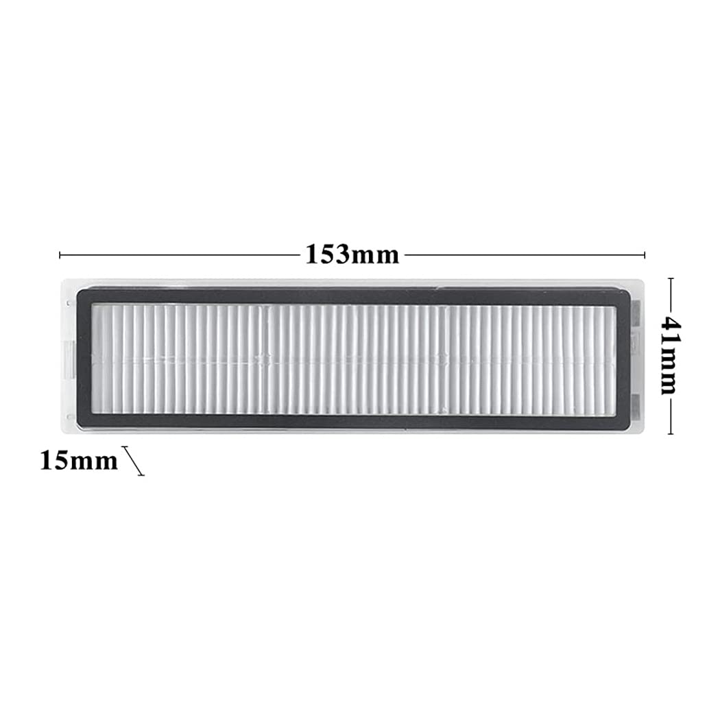 Set di 4 Filtri HEPA Compatibili con Dreame D9 Max / D9 Max White / D9 / L10 Pro / D9 Pro / D10s / D10s Pro / F9 Pro Aspirapolvere Robot Fliter