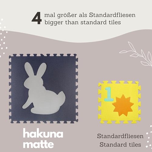 Hakuna Matte Stylische Baby Puzzlematte 180 x 180 cm Wald – Ansicht 4