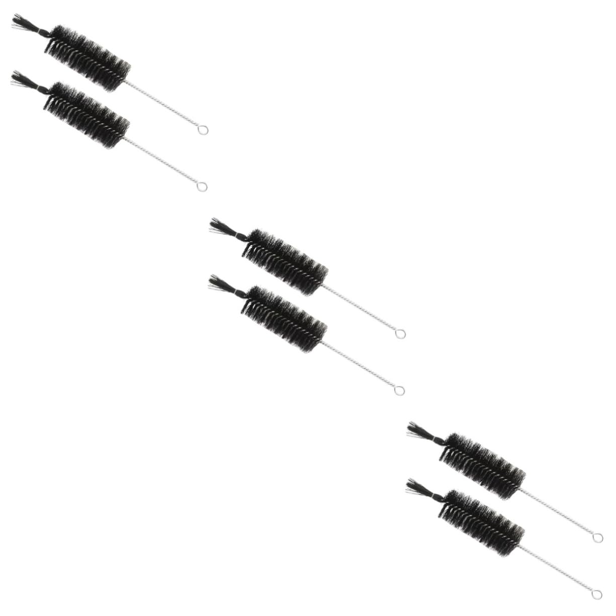 ULTECHNOVO 6piezas Cepillos De Limpieza De Nylon para Tubos De y Botellas Cepillos De Limpieza Versátiles para Utensilios De Cocina y Juguetes Cerdas y Almacenamiento