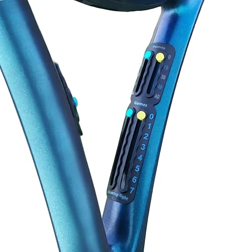 Scoring Right Racchetta da tennis portatile e segnapunti per...