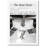 Tolle Geschenkidee: Das ästhetische Poster von Funky Girl ist eine tolle Geschenkidee für Familie, Klassenkameraden, Partner, Freunde oder Kollegen, perfekt für Hochzeiten, Feiertage, Jubiläen, Thanksgiving, Weihnachten, Muttertagsgeschenke, Vatertag, Valentinstag, Geburtstage.