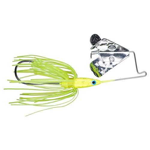 Strike King Tri-Wing Buzz King Buzzbait Fishing Lure 1/8 oz Diamond Dust Head