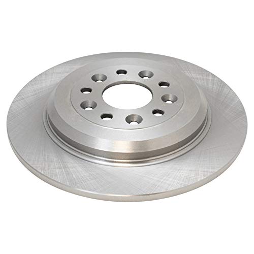 Image of TRQ Rear Brake Pad and Rotor Set Ceramic Solid Rotors Compatible with 2005-2007 Ford Five Hundred 2005-2007 Freestyle 2008-2009 Taurus 2008-2009 Taurus X 2005-2007 Mercury Montego 2008-2009 Sable | For 2005-2007 Ford Five Hundred Freestyle Mercury Montego 2008-2009 Taurus X Sable
