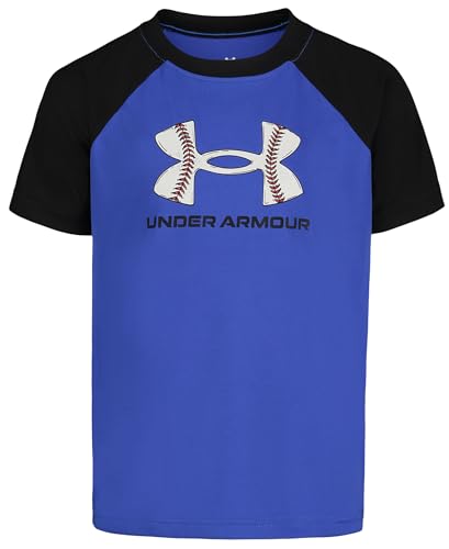 Under Armour UA Baseball Logo Raglan SS, Team Royal Baseball Raglan, 4