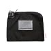 Locking Bank Bag Canvas Keyed Security (Black)