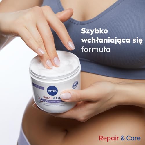 Nivea Repair & Care Cream Hydrata¿Ní T¿Lový Krém Pro Citlivou Poko?Ku 400ml - vue 5