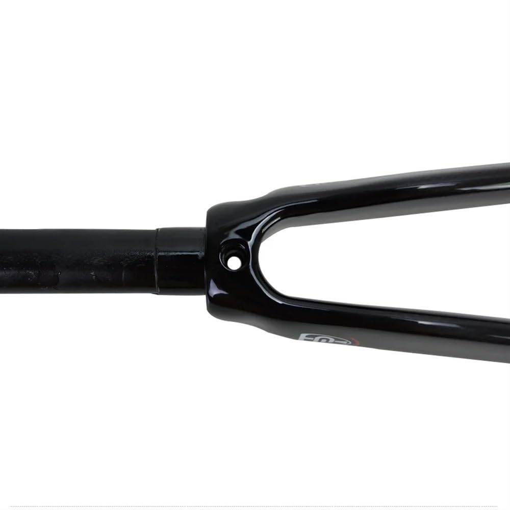 Horquilla MTB Tubo Recto 700C 28,6 MM Fibra de Carbono Completa Carretera piñón Fijo Horquilla Bicicleta de Carretera Horquilla Delantera de Carbono Completo Suspension Bicicleta