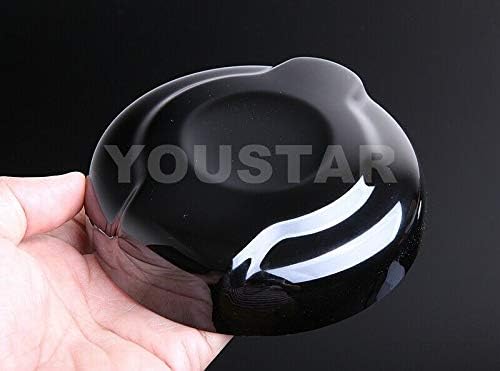 Miniatura 9 de Direct Fit - Tapón de gasolina y manijas de puerta con acceso cómodo (sin botón) compatible con MINI Cooper SD F56 14 en F57 15 en (negro brillante)