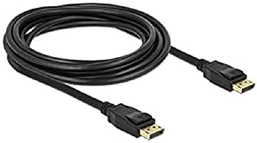 Câble DisplayPort 1.2 DeLOCK 3m pour supprimer les coupures d'écran et afficher en 4K
