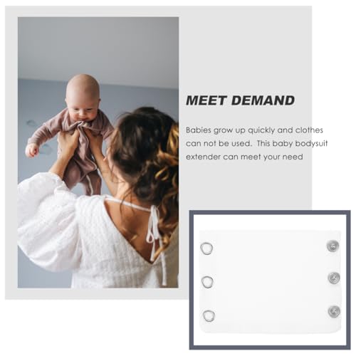 GALPADA Baby Bodysuit Extenders Baby Romper Suit Partner Gap Lengthening Piece Jumpsuit Extender Patch for Boys Girls Toddler3