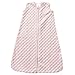 HALO Sleepsack Wearable Blanket, TOG 1.5, Velboa, Pink Plush Dots, Large