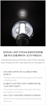 EN.HYPEN Official Light Stick Ver.2 Keyring ENHYPEN Idol Group Style Collectible