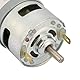 Doppelwellen-Gleichstrommotor, Elektromotor, 50 W Hochleistungs-775-Motor 24 V 12 V Groß für(12V4500RPM, Without stand)