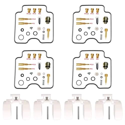 Kit carburateur GSX600F complet avec flotteur de cuve et diaphragme haute résistance