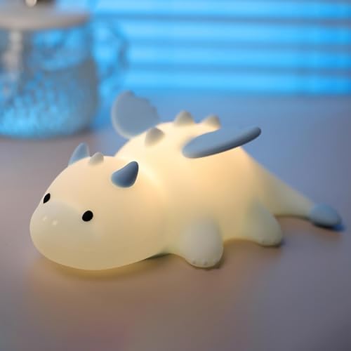 Lámpara de Mesa de Noche Dragón de Silicona VEEKI miniatura 1