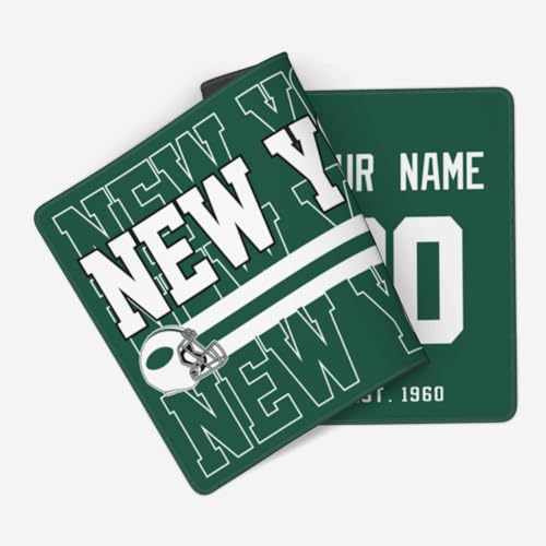Image of ANTKING New York J Mouse Pad Custom Name and Number Desk Pad for Men Women Youth Gifts