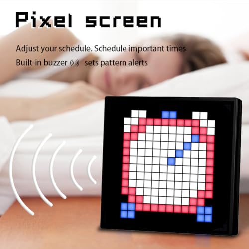 Hduacuge 32x32 LED Pixel APP Skärm - Programmerbar EU-Kontakt