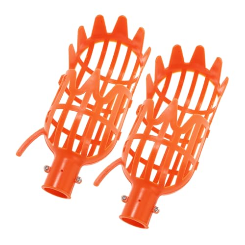 Happyyami 2 Piezas Cosechadora De Nueces Herramienta para Recoger Naranjas Herramienta De Fruta De Árbol Herramienta De Recolección De Frutas Recogedor De Frutas Tuercas Arrayán Palta