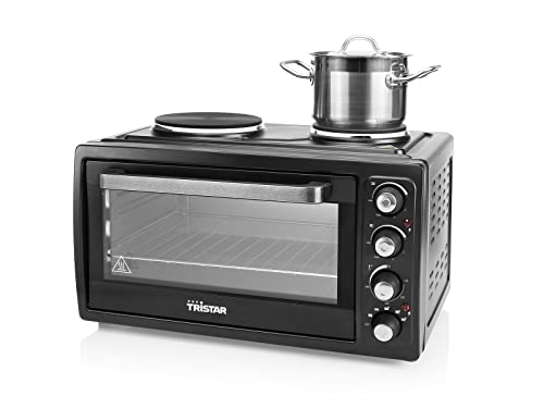 Minibackofen mit Kochplatten Tristar OV-1443, 38 Liter, 3100 Watt