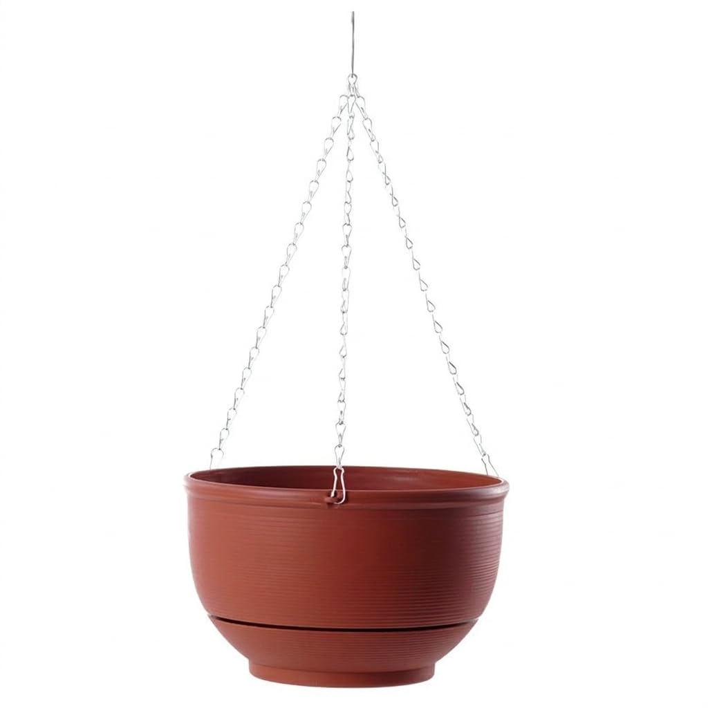Yunmeryker Hanging Basket Planter Pot for Indoor Outdoor
