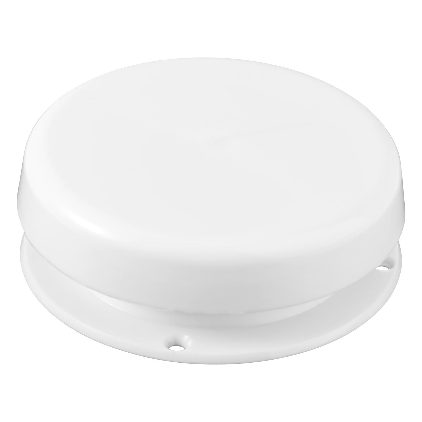 RV Roof Mushroom Vent Cover, Plastic Waterproof Ventilation Cap for Keystone Trailers Motor Homes Campers Parts Accessories(White)