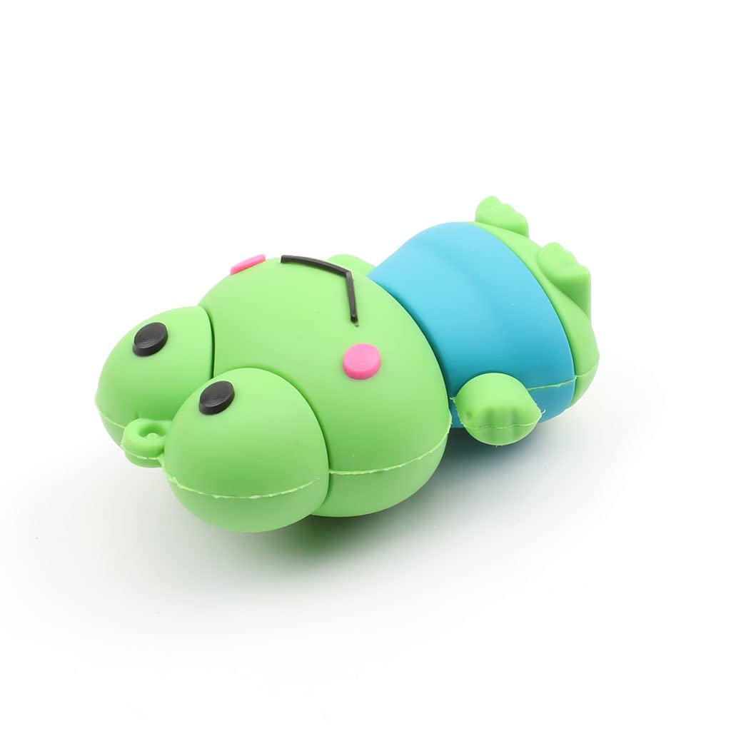 Carta Da Parati Divertente Rana Cartone Animato In Piedi Sulla Sua Mano - Foto 8