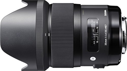 Sigma 35Mm F1.4 Art Dg Hsm Lens For Canon, Black, 3.7 X 3.03 X 3.03 (340101) #TOP2