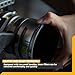 NiSi - JetMag Pro 82MAG Capture Kit, Magnetic Lens Filter Kit with NC UV, True Color CPL, 82mm UV Protection and 82mm CPL Filter, Adapters (67mm/72mm/77mm/82mm), Protection Caps & 7 Pocket Caddy Case