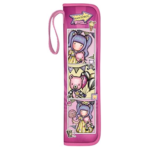 Santoro, Portaflautas Gorjuss Fairground First Prize 10X36X2,5Cm Unisex niños, Multicolor, Talla única