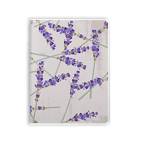 Carnet de notes fleurs de lavande couverture souple pour libérer votre créativité
