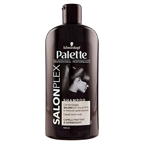 Palette testanera Shampoo salonplex Hair Optimizer 500 ml