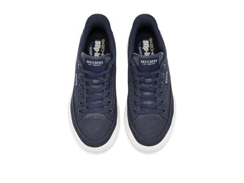 Image of Skechers Mens Arch Fit Arcade - See Ya There Hands Free Slip-Ins Navy 15 Medium