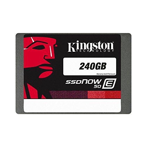 Kingston SE50S37/240G E50 7 mm 240 GB Solid State Drive, 2.5 Inch, Black/Grey/Red/White