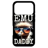 Emu Daddy エミュー ダディバード オーストリッチ ランナー お父さん 父の日 ビッグエミュ スマホケース iPhone 17 Pro 用