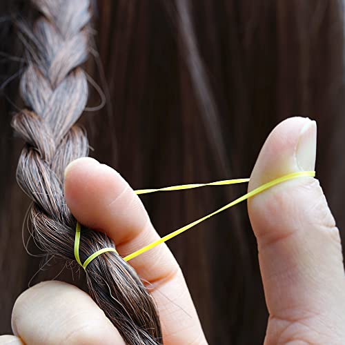 Ebbmdalda Korea Color Elastic Hair Bands, 700Pcs Rainbow Small Color Hair Holder Fashion Hair Tie Elastic Rubber Bands For Babies & Childrens (Rainbow Small) #TOP4