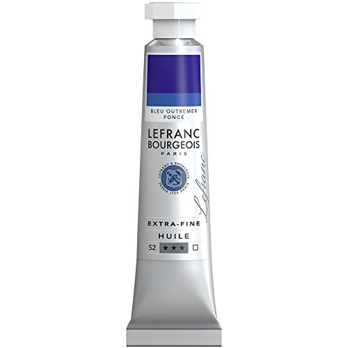 Lefranc Bourgeois 404957 extra feine Ölfarbe in Künstlerqualität aus hochwertigen Pigmenten, lebendige Farben, hohe Lichtechtheit, 20ml Tube - Ultramarin Dunkel Lefranc Bourgeois 404957 extra feine Ölfarbe in Künstlerqualität aus hochwertigen Pigmenten, lebendige Farben, hohe Lichtechtheit, 20ml Tube - Ultramarin Dunkel