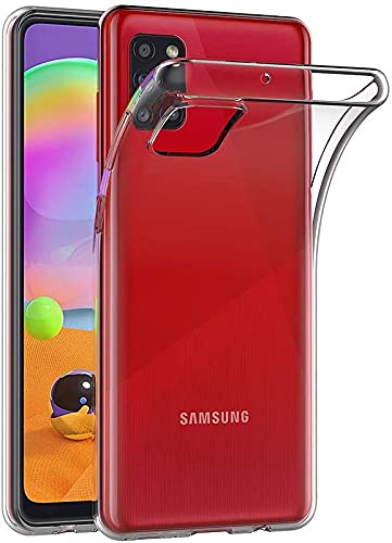 SkyTree Flexible Plain Soft Transparent Back Cover for Samsung Galaxy A31 (B095KTLV6S) Amazon Price History, Amazon Price Tracker