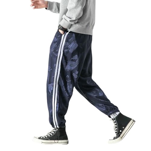 Pantalon de sport léger homme jacquard fluide coupe ample premium