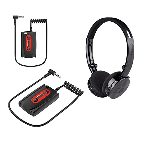 W3 Kabelloser Metalldetektor-Kopfhörer Funkkopfhörer Kopfhörer mit Sender