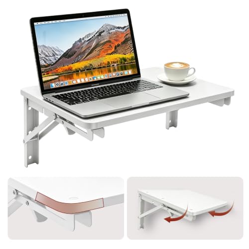IDUNSEED Folding Shelf Wall Mounted for Small Space
