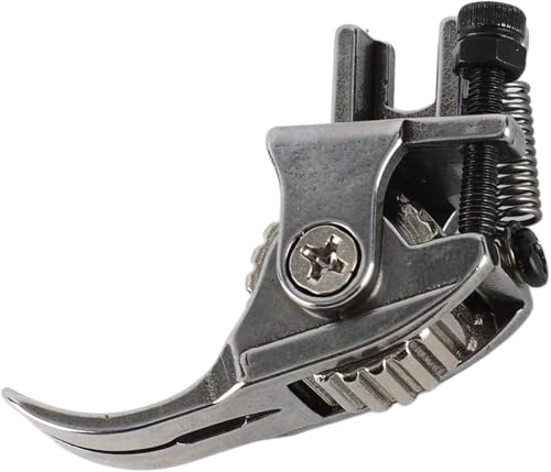 Prensatelas rodillo ajustable para tela gruesa y cuero miniatura 7