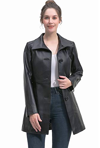 BGSD Women Sarai Lambskin Leather Coat (Also available in Plus Size & Petite)2