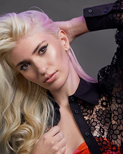 Milla Silver & Gold Chain Earrings For Women - 14K Gold Butterfly Earrings For Women & More Trendy Earrings Styles - Comfortable Cute Earrings Aesthetic Jewelry (14K Gold Plated/Cz Butterfly) #TOP1