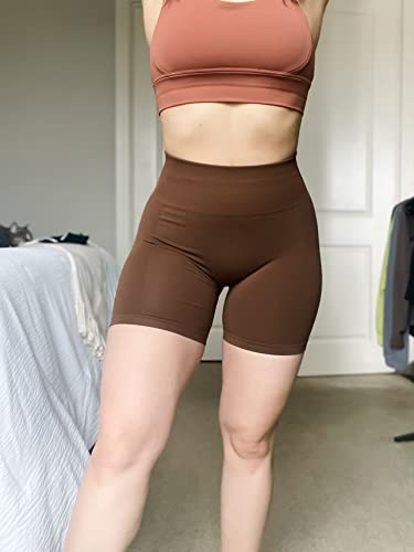 Image of AUROLA Intensify Workout Shorts for Women Seamless Scrunch Short Gym Yoga Running Sport Active Exercise Fitness Shorts