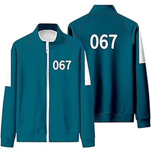 Squid Game Merch Hoodie Jassen Jacket Sweatshirt Zeer Cool Volwassen Kleding