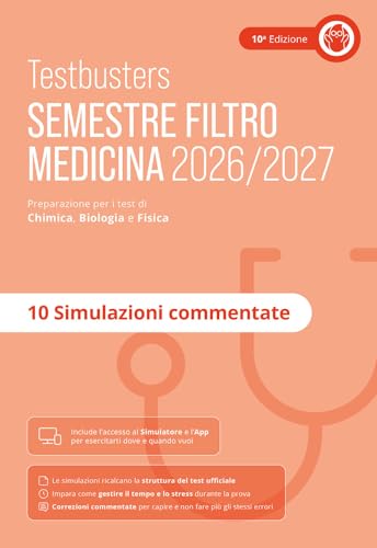 Testbusters. Simulazioni commentate. Semestre filtro 2026/2027